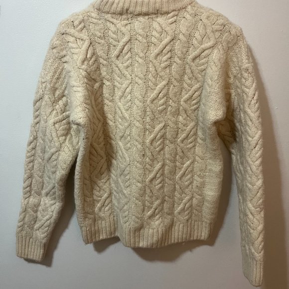 100% Wool Vintage Knit Sweater - M/L - Made in England - Picture 5 of 5